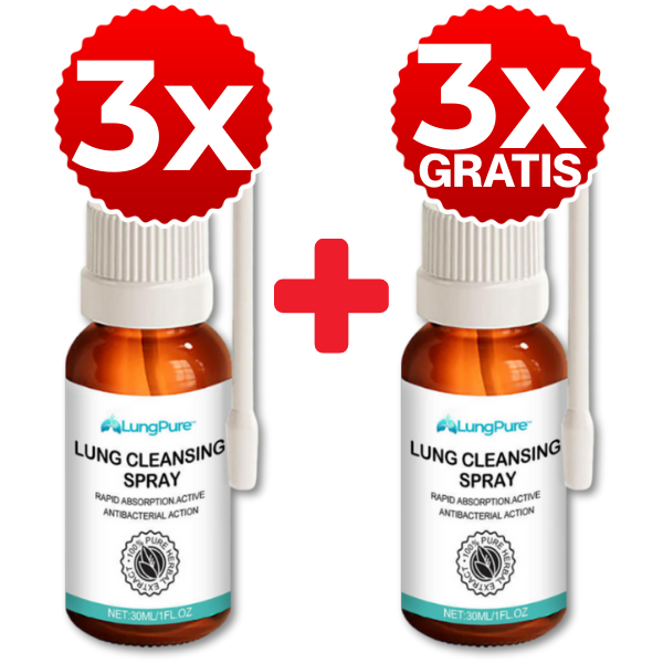 LungPure™ | Pflanzliches Spray zur Schleimlösung