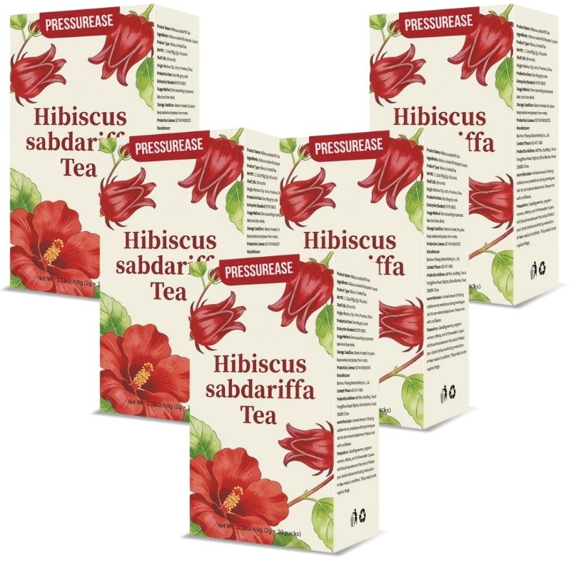 PressurEase™ | 100 % reiner Hibiskus – keine Füllstoffe