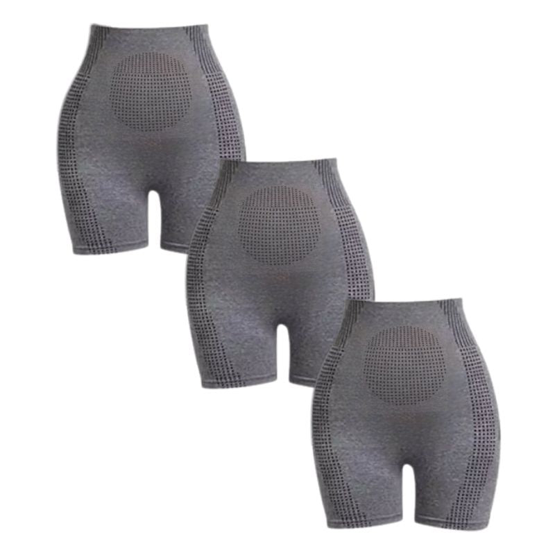 SchlankFlex™ | Mikro-Vibrationsmassage-Modul Ice Silk Ion Fiber Repair Shaping Shorts