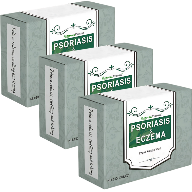 KrokoDerma™ | Krokodilöl-Seife gegen Psoriasis und Ekzeme
