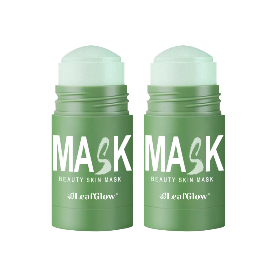 LeafGlow™ Grüntee-Maske