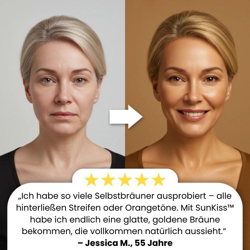 SunKiss™ | Trinkbare Sonnenbräunungstropfen