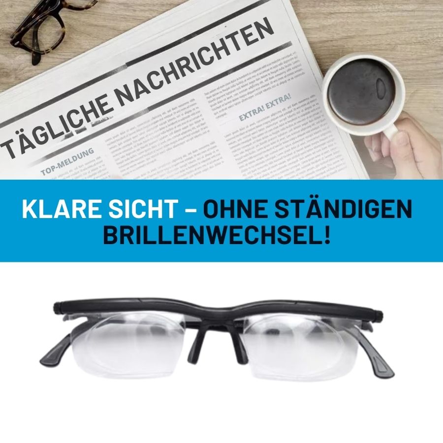OptiFlex™ | Verstellbare Brille mit Sehstärke