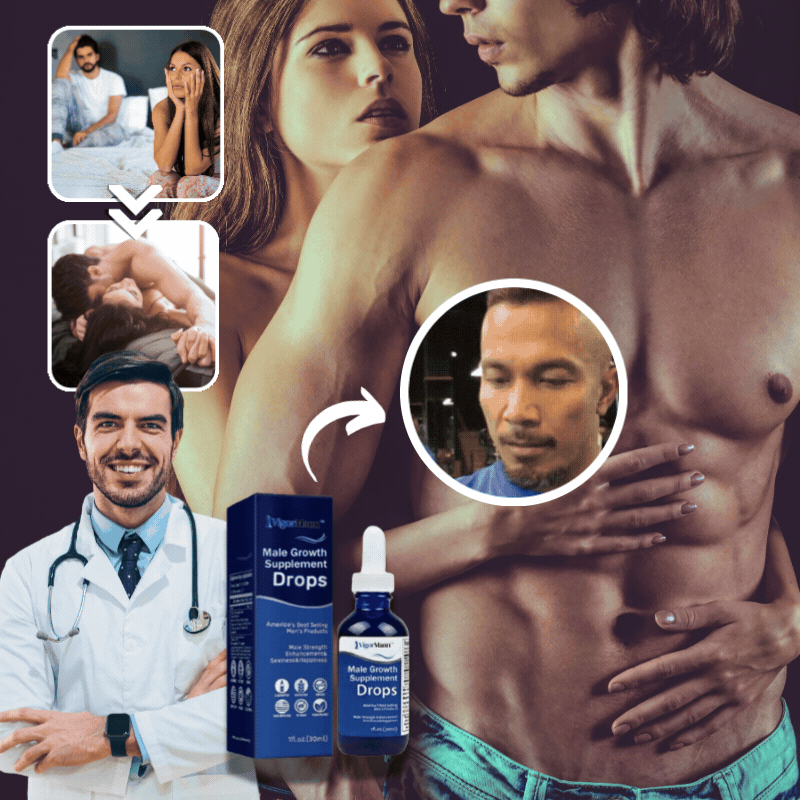 VigorMann™ | Männliches Wachstumsergänzungsmittel Tropfen