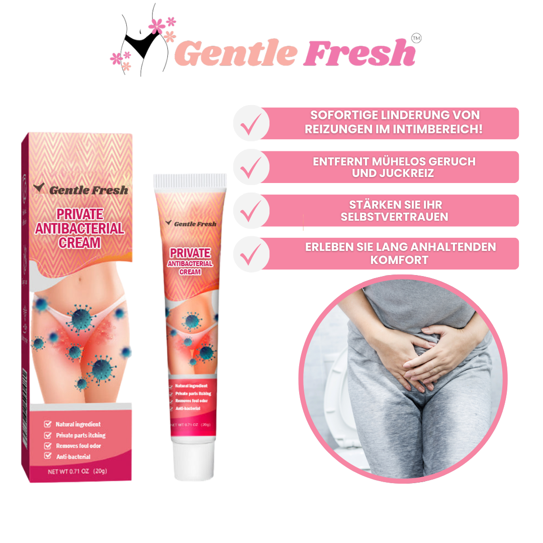 Gentle Fresh™ | Beseitigen Sie Geruch und Unbehagen an empfindlichen Stellen mit nur einer Wäsche!