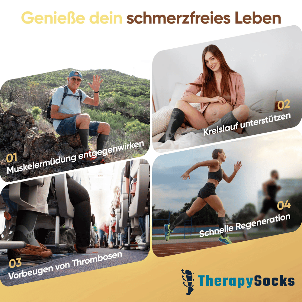 TherapySocks | Erleben Sie sofortigen Fußkomfort in Minuten!