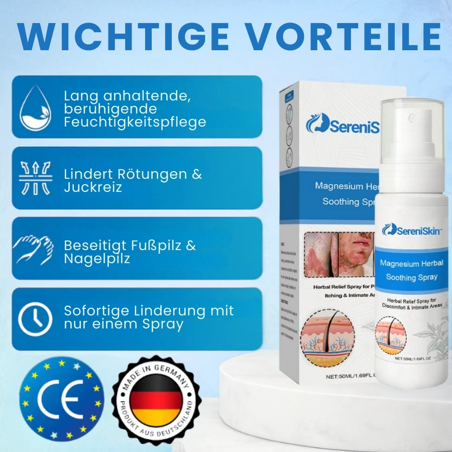 SereniSkin™ | Magnesium Kräuter Beruhigungs-Spray