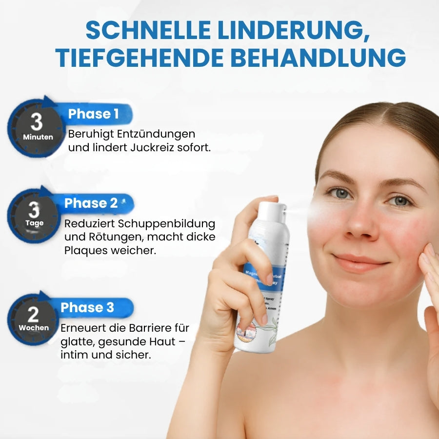 DermaBoost™ | Psoriasis und Ekzem Kräuter‑Beruhigungsspray