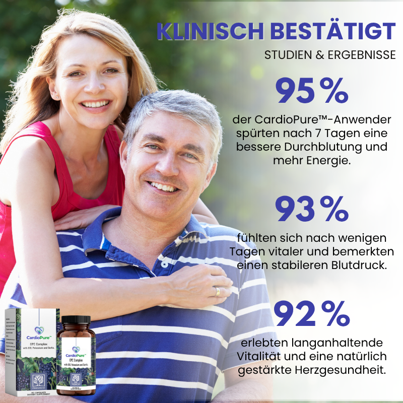 CardioPure™ | Natürliche Unterstützung für Blutdruck und Herzgesundheit