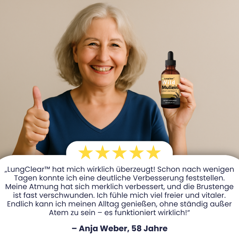 LungClear™ | Ergänzung zur Unterstützung der Lungenfunktion