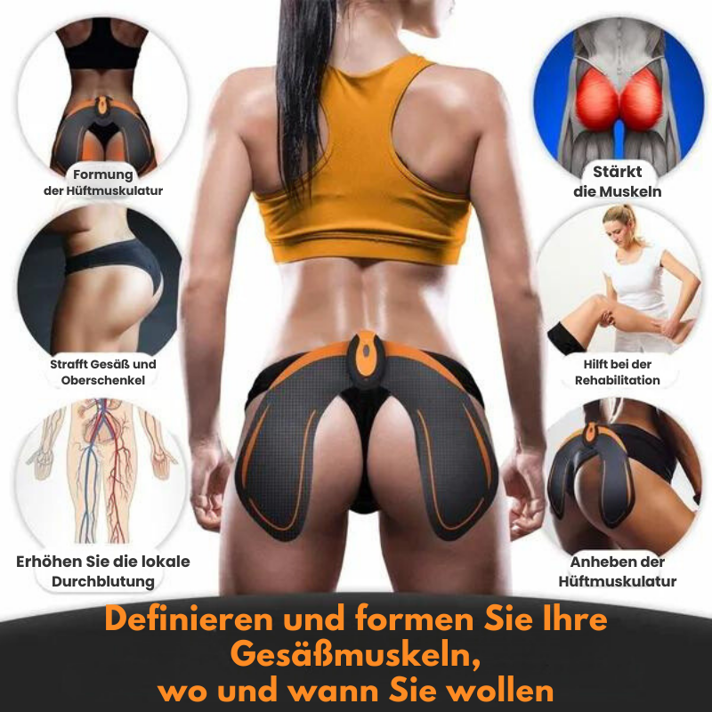 Po-Lifting™ EMS Gerät | Kein Hängender Po Mehr in Nur 7 Tagen!