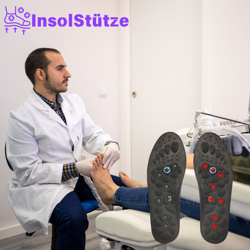 InsolStütze™ | Holen sich sofortige Linderung für schmerzende Füße mit magnetischen Akupressur-Einlegesohlen