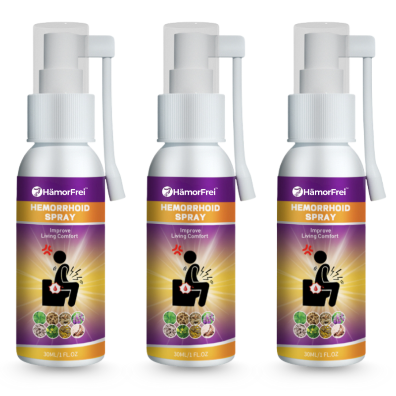HämorFrei™ | Natürliches Hämorrhoiden-Spray