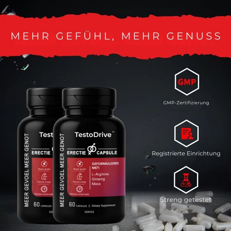 TestoDrive™ | Natürliches Potenzmittel