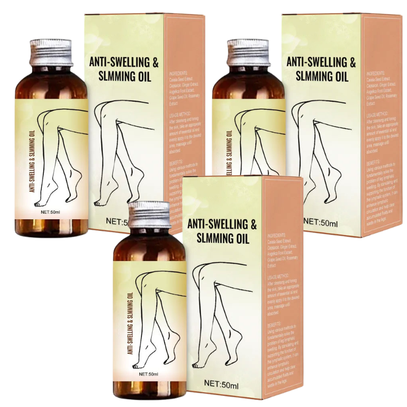 SchwellKlar™ | Anti-Schwellungs- & Slimming-Öl