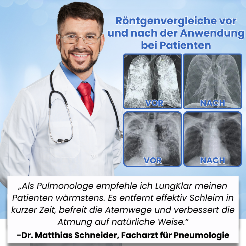 LungKlar™ | Schleimentferner für die Lunge