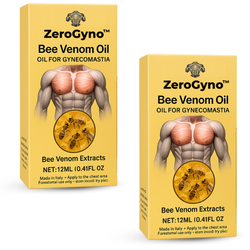 ZeroGyno™ | Bienengift-Serum gegen Gynäkomastie bei Männern