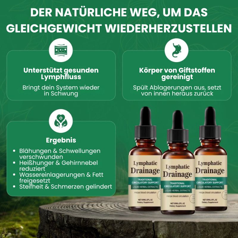Lymphoria™ | Wellness-Tropfen für die Lymphdrainage
