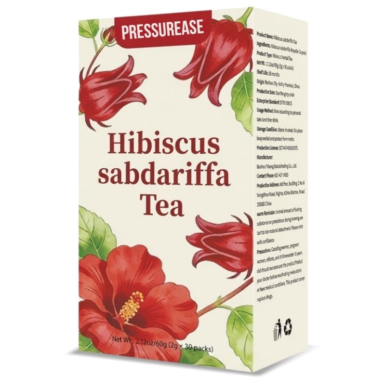 PressurEase™ | 100 % reiner Hibiskus – keine Füllstoffe