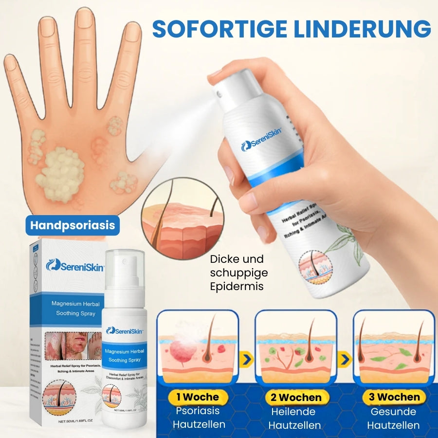 SereniSkin™ | Magnesium Kräuter Beruhigungs-Spray