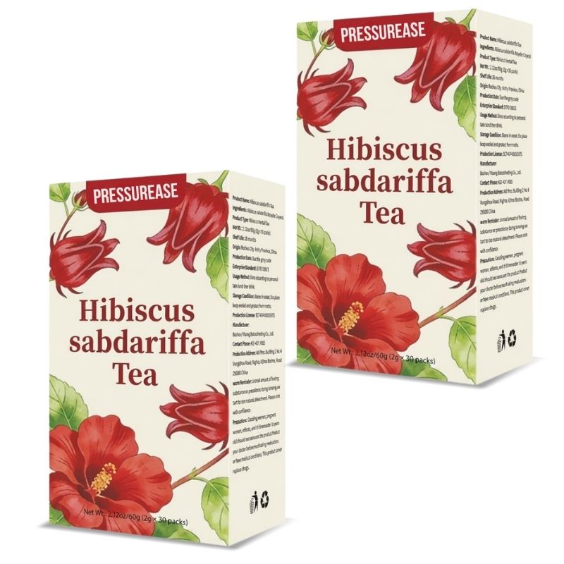 PressurEase™ | 100 % reiner Hibiskus – keine Füllstoffe