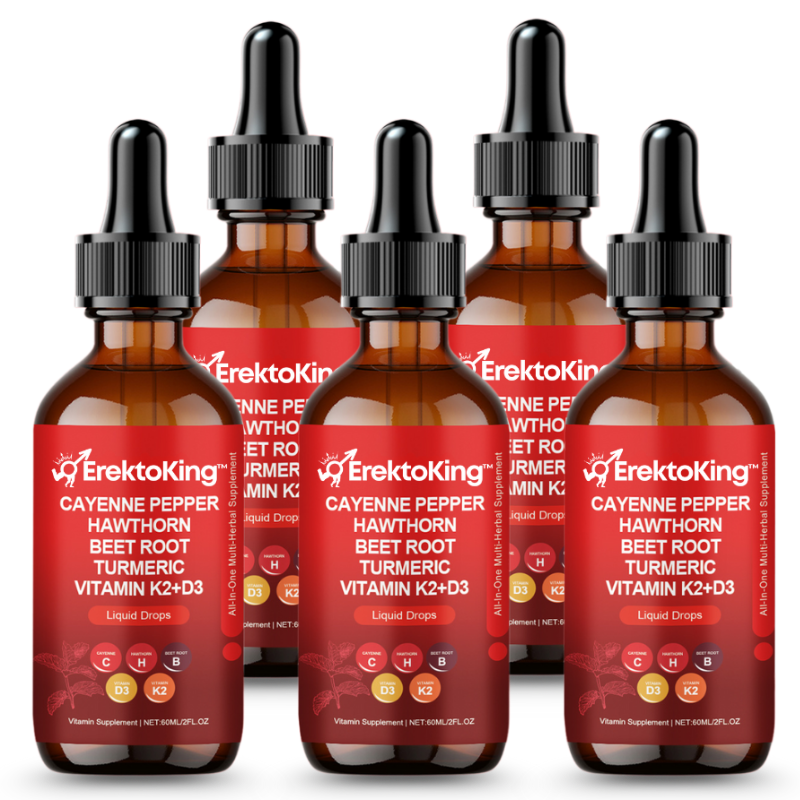 ErektoKing™ | Cayenne Tropfen für Männer-Vitalität