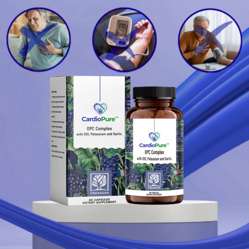 CardioPure™ | Natürliche Unterstützung für Blutdruck und Herzgesundheit
