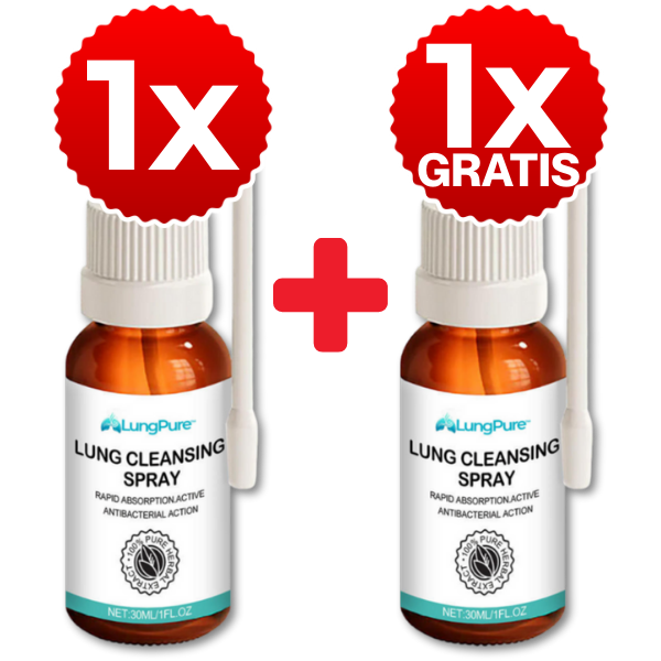 LungPure™ | Pflanzliches Spray zur Schleimlösung