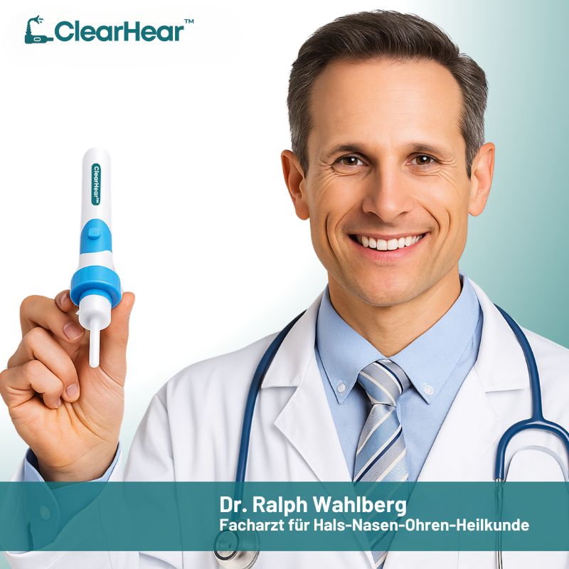 ClearHear™ | Sanftes Ohrreinigungsgerät ohne Chemie