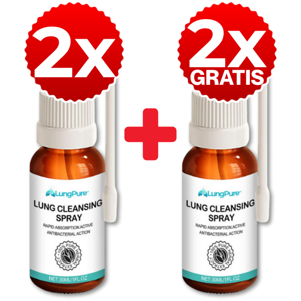 LungPure™ | Pflanzliches Spray zur Schleimlösung