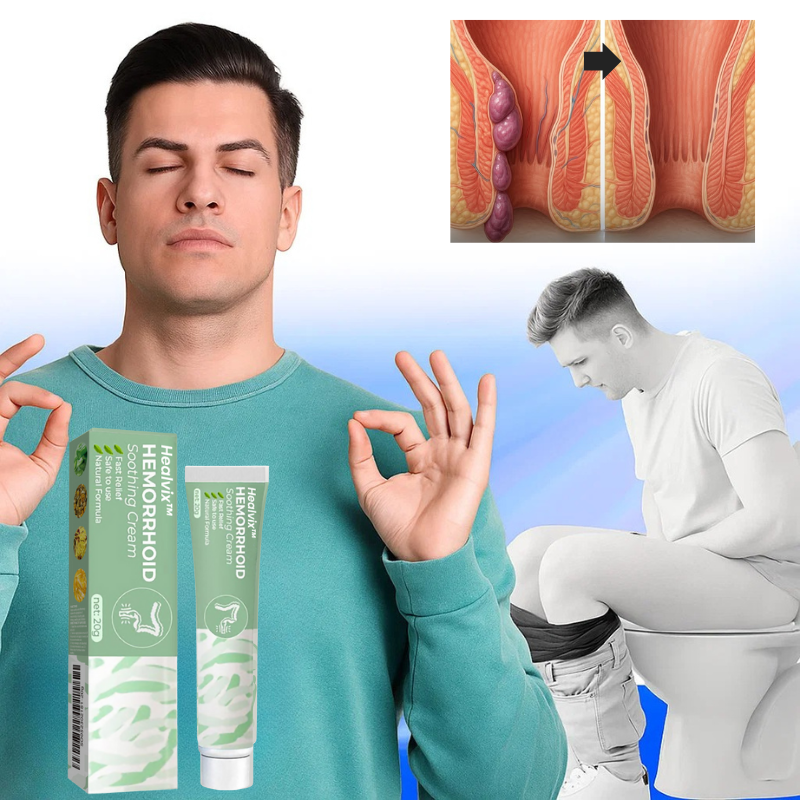 Healvix™ | Beruhigende Hämorrhoidencreme