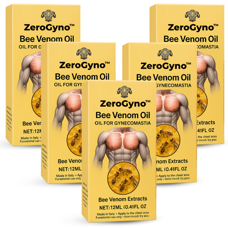 ZeroGyno™ | Bienengift-Serum gegen Gynäkomastie bei Männern