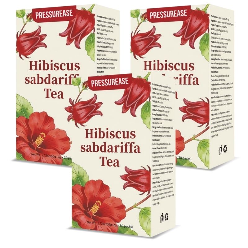 PressurEase™ | 100 % reiner Hibiskus – keine Füllstoffe