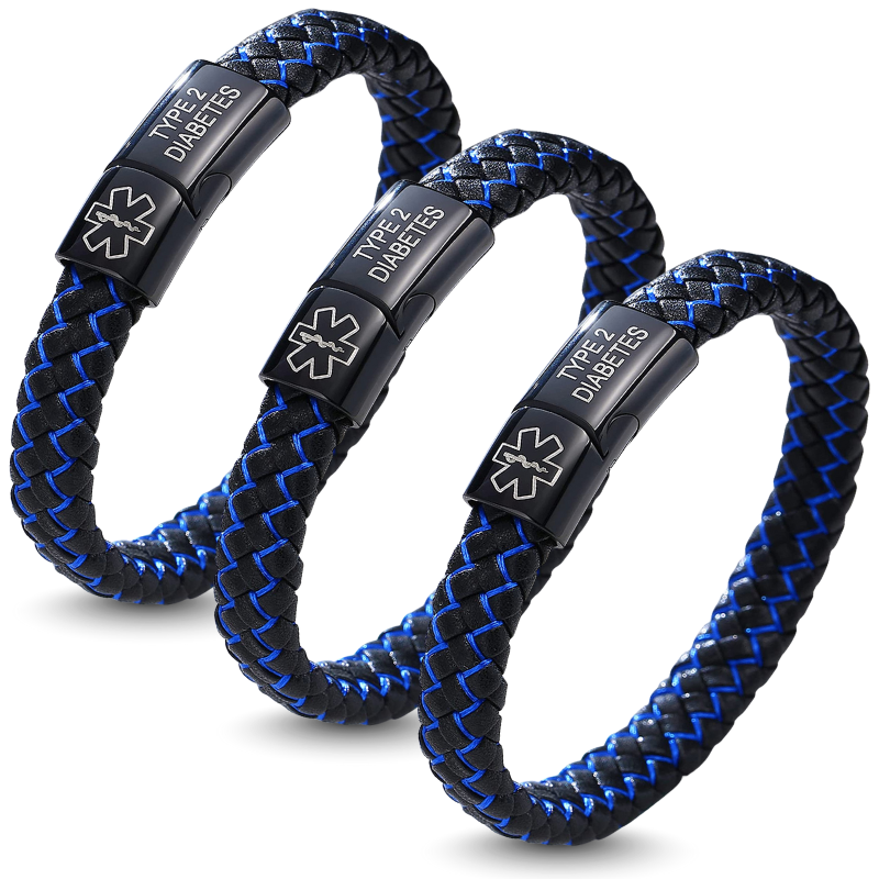 DiaSafe™ | Medizinisches Armband für Diabetiker