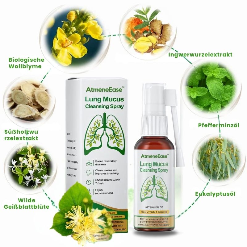 AtmeneEase™ | Lungen-Schleimreiniger Spray