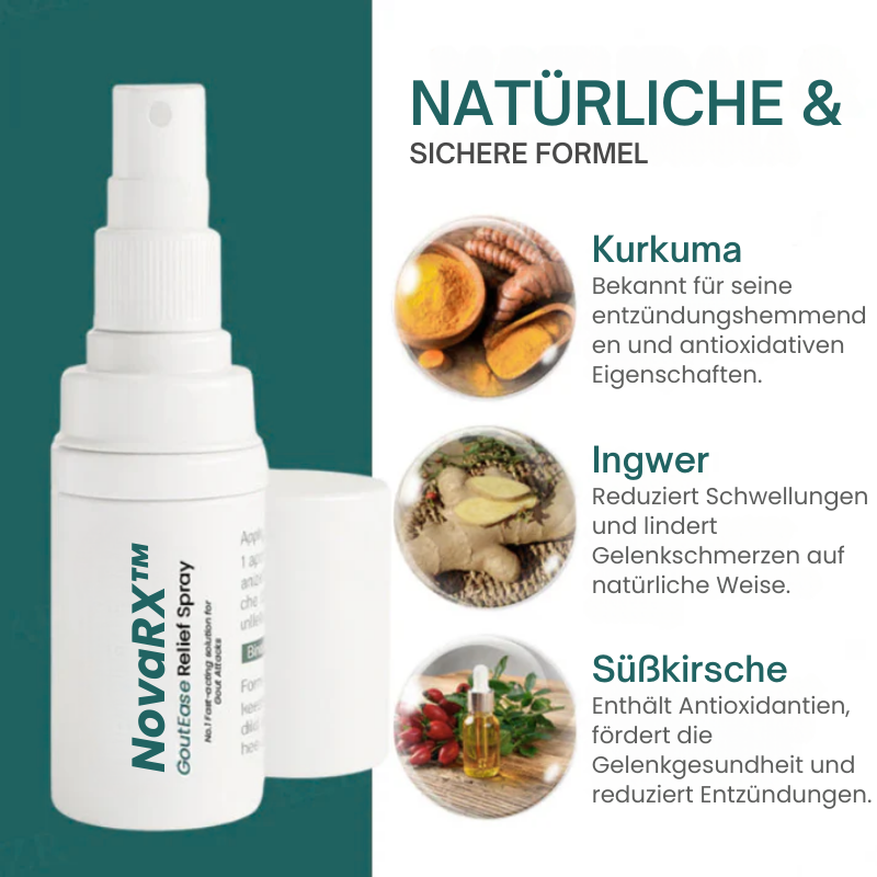 NovaRX™ | Gicht-Linderungs-Spray
