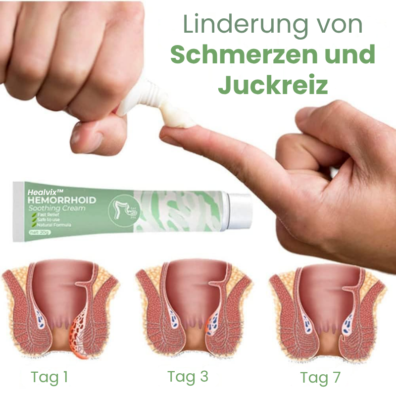 Healvix™ | Beruhigende Hämorrhoidencreme