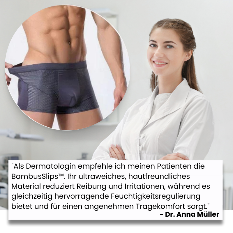 BambusSlips™ | Atmungsaktive und Bequeme Bambusfaser-Herrenunterwäsche