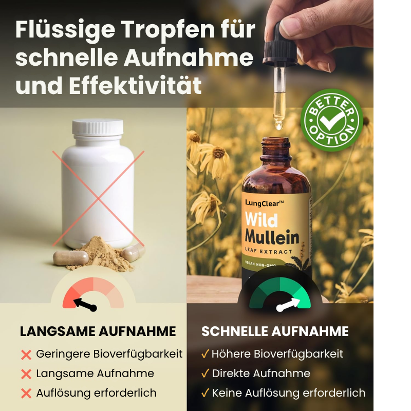 LungClear™ | Ergänzung zur Unterstützung der Lungenfunktion