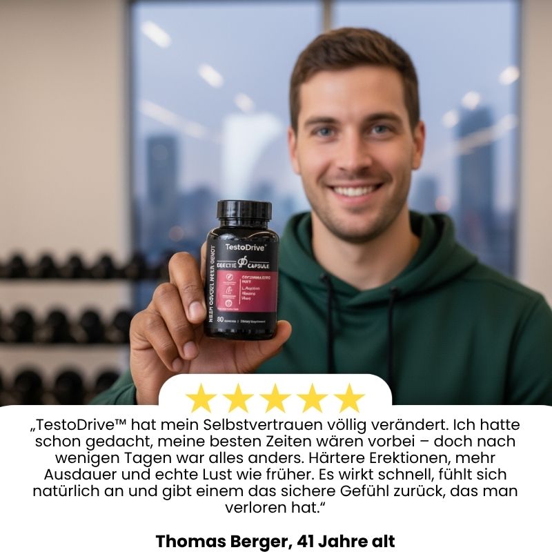 TestoDrive™ | Natürliches Potenzmittel