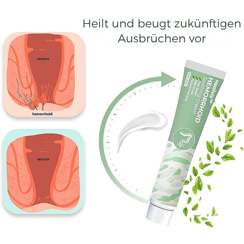 Healvix™ | Beruhigende Hämorrhoidencreme