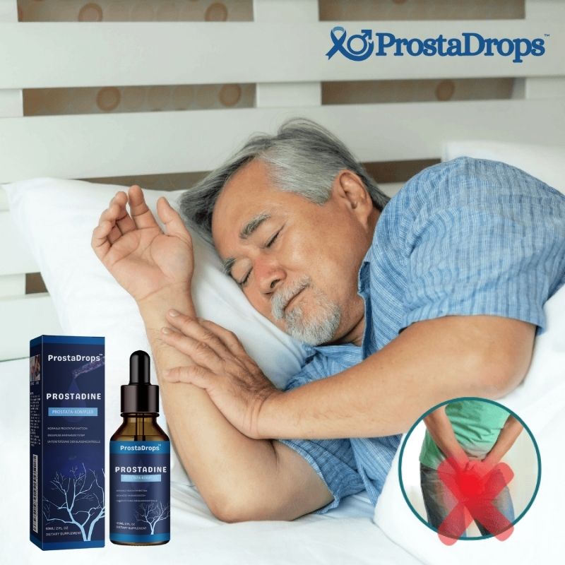 Prostadrops™ | Trinkbare Tropfen zur Unterstützung der Prostatafunktion