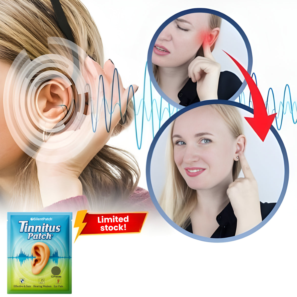 SilentPatch™ | Anti-Tinnitus-Pflaster