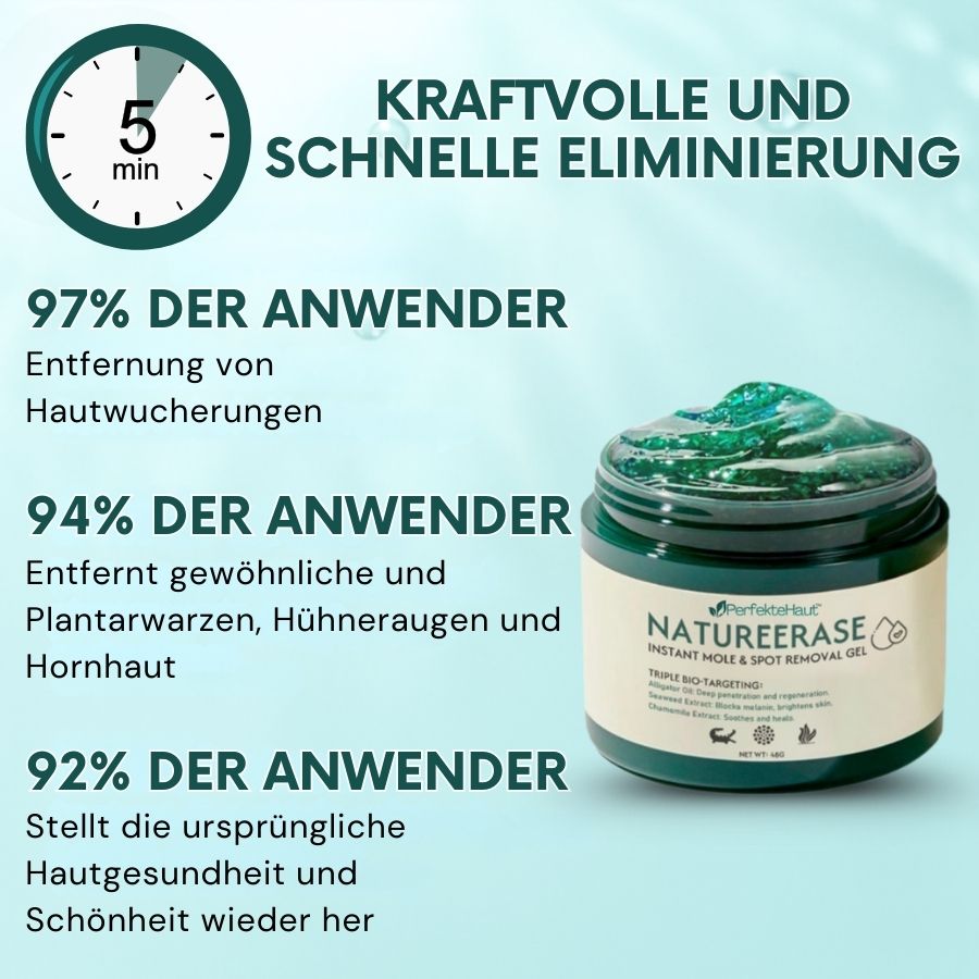 PerfekteHaut™ | Sofort-Gel zur Entfernung von Muttermalen & Flecken