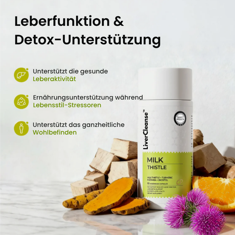 LiverCleanse™ | Leber-Detox Ergänzung
