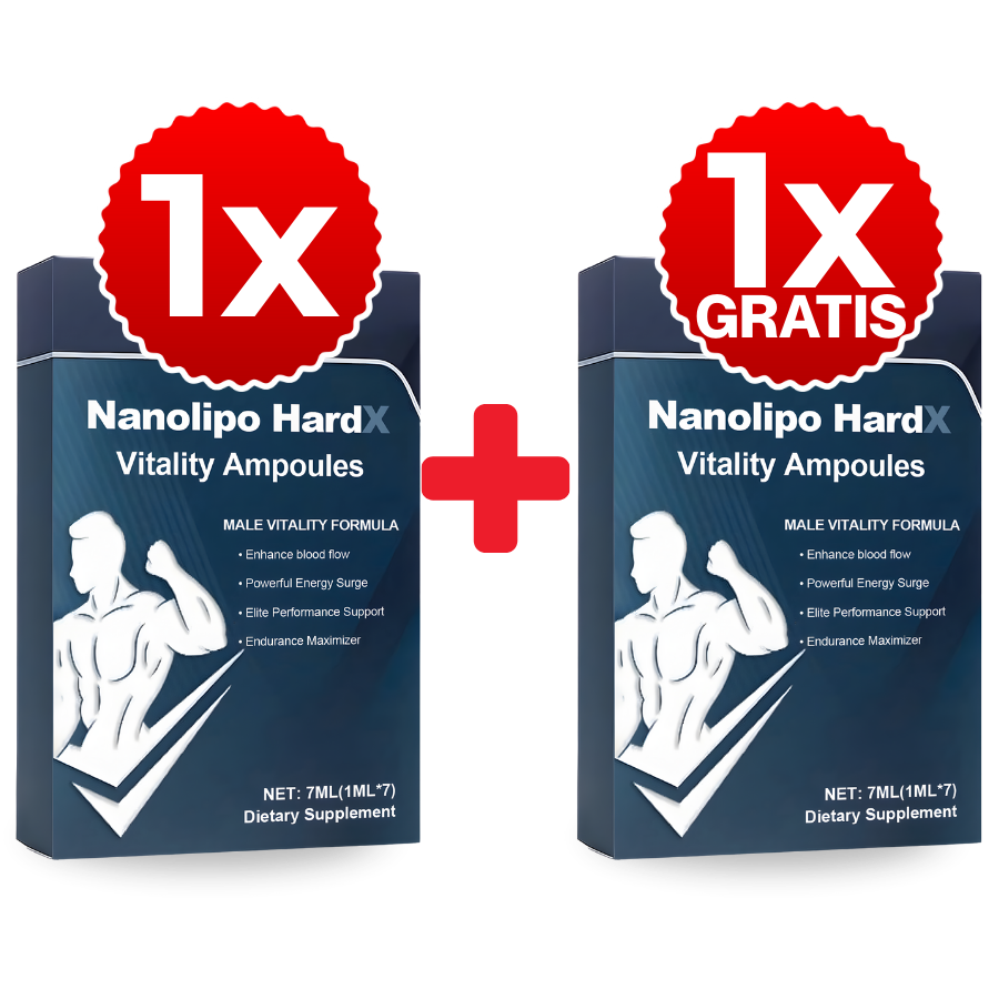 HardRise™ | Nanolipo-Vitalitätsampullen für Männer