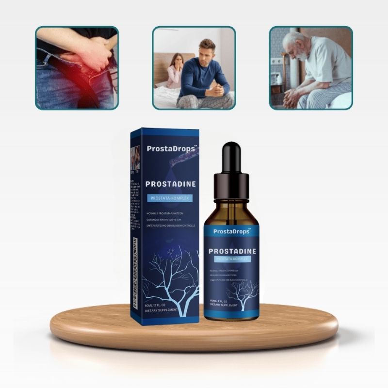 Prostadrops™ | Trinkbare Tropfen zur Unterstützung der Prostatafunktion