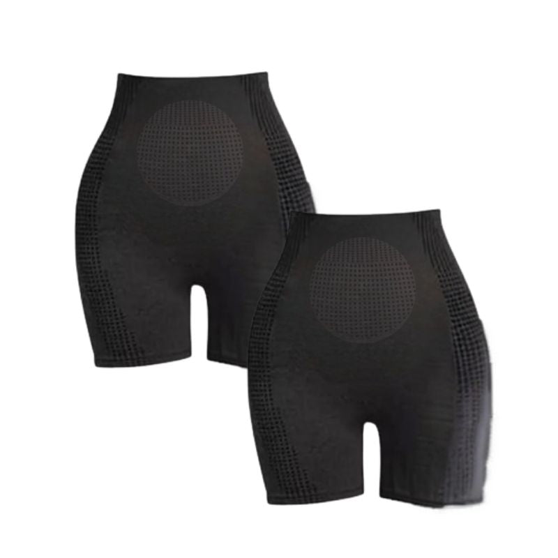 SchlankFlex™ | Mikro-Vibrationsmassage-Modul Ice Silk Ion Fiber Repair Shaping Shorts