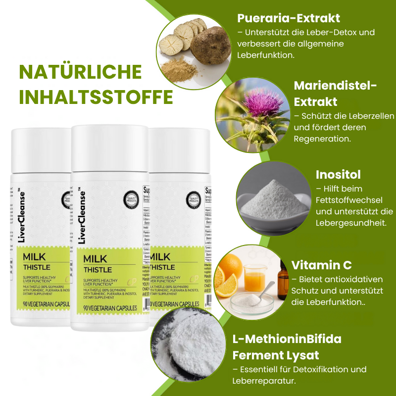LiverCleanse™ | Leber-Detox Ergänzung