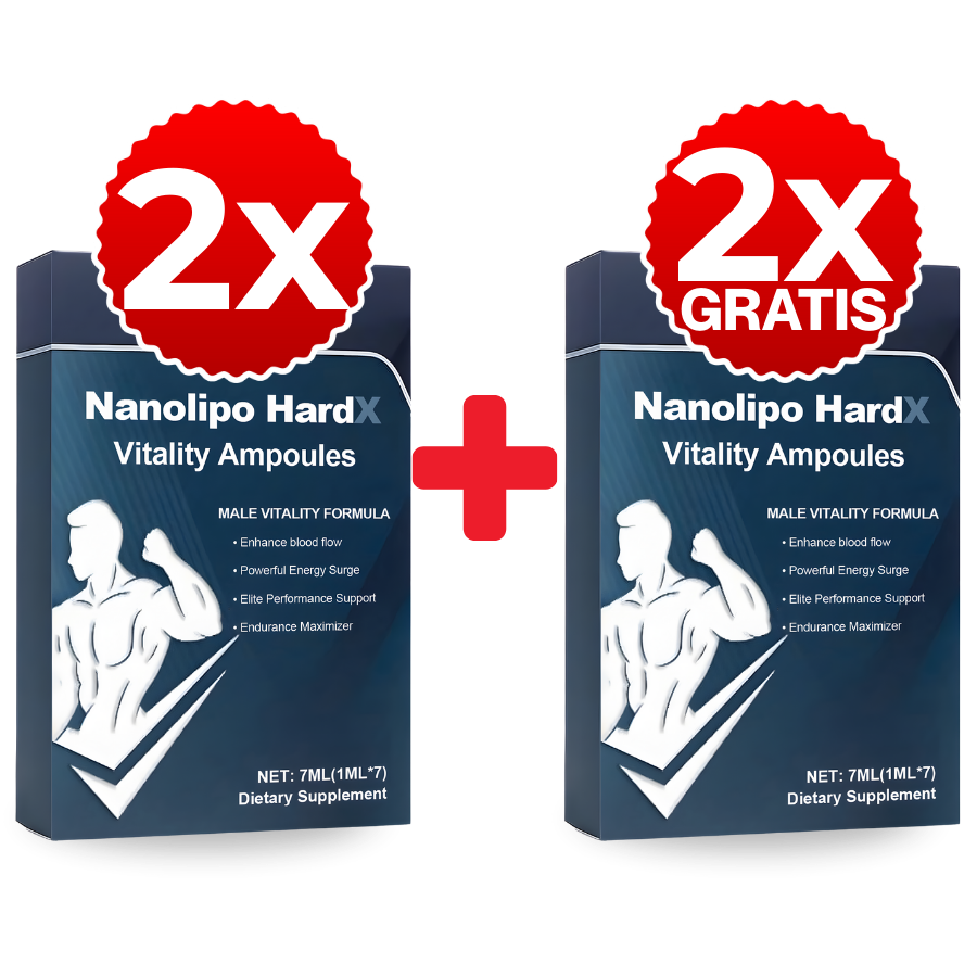 HardRise™ | Nanolipo-Vitalitätsampullen für Männer